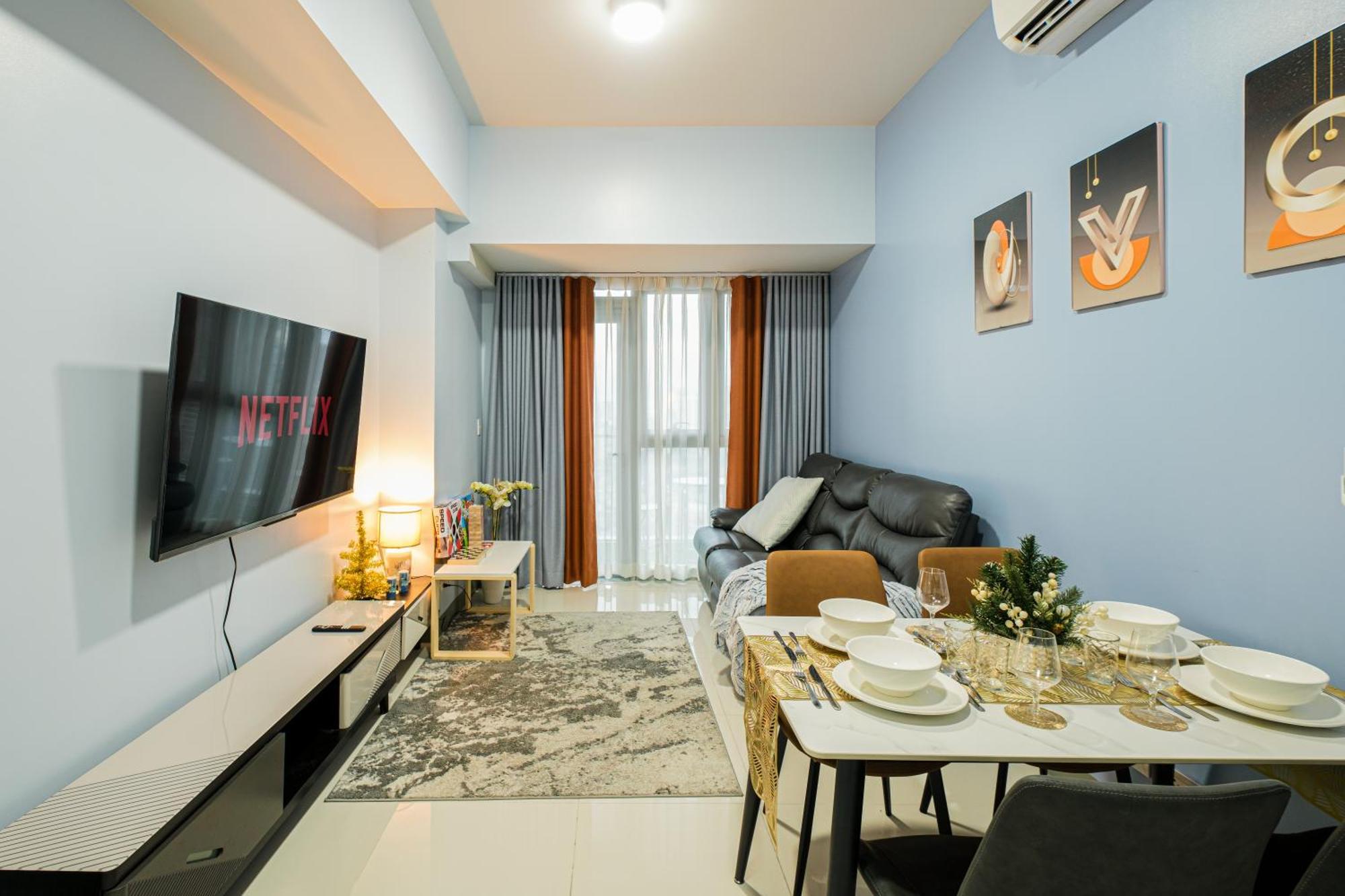 Bgc 2Br Uptown Parksuites With Balcony And Bathtub Manila Exterior photo