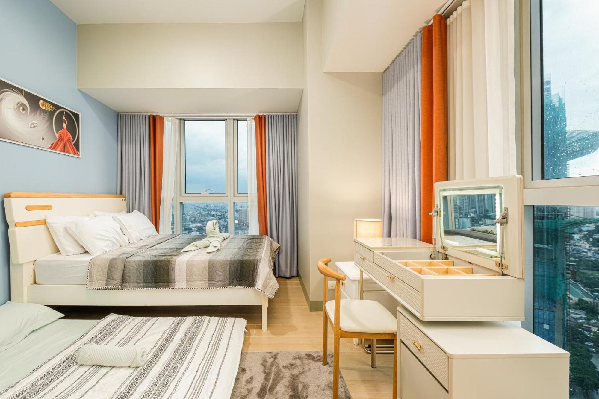Bgc 2Br Uptown Parksuites With Balcony And Bathtub Manila Exterior photo